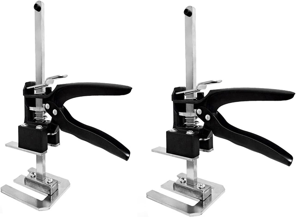 2PCS Hand Held Jack Tile Leveling System, Black Pack of 2 L37186