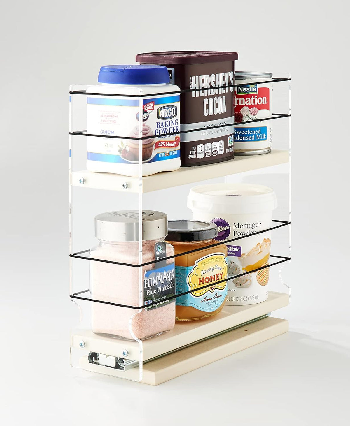 Spice Rack with Large Container Drawer J5732