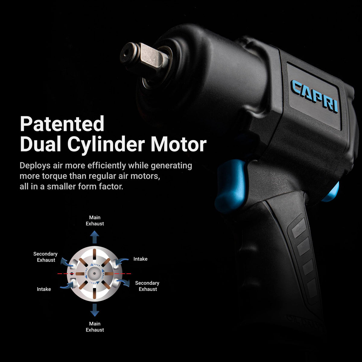 1/2 in. Twin Power Air Impact Wrench T94858