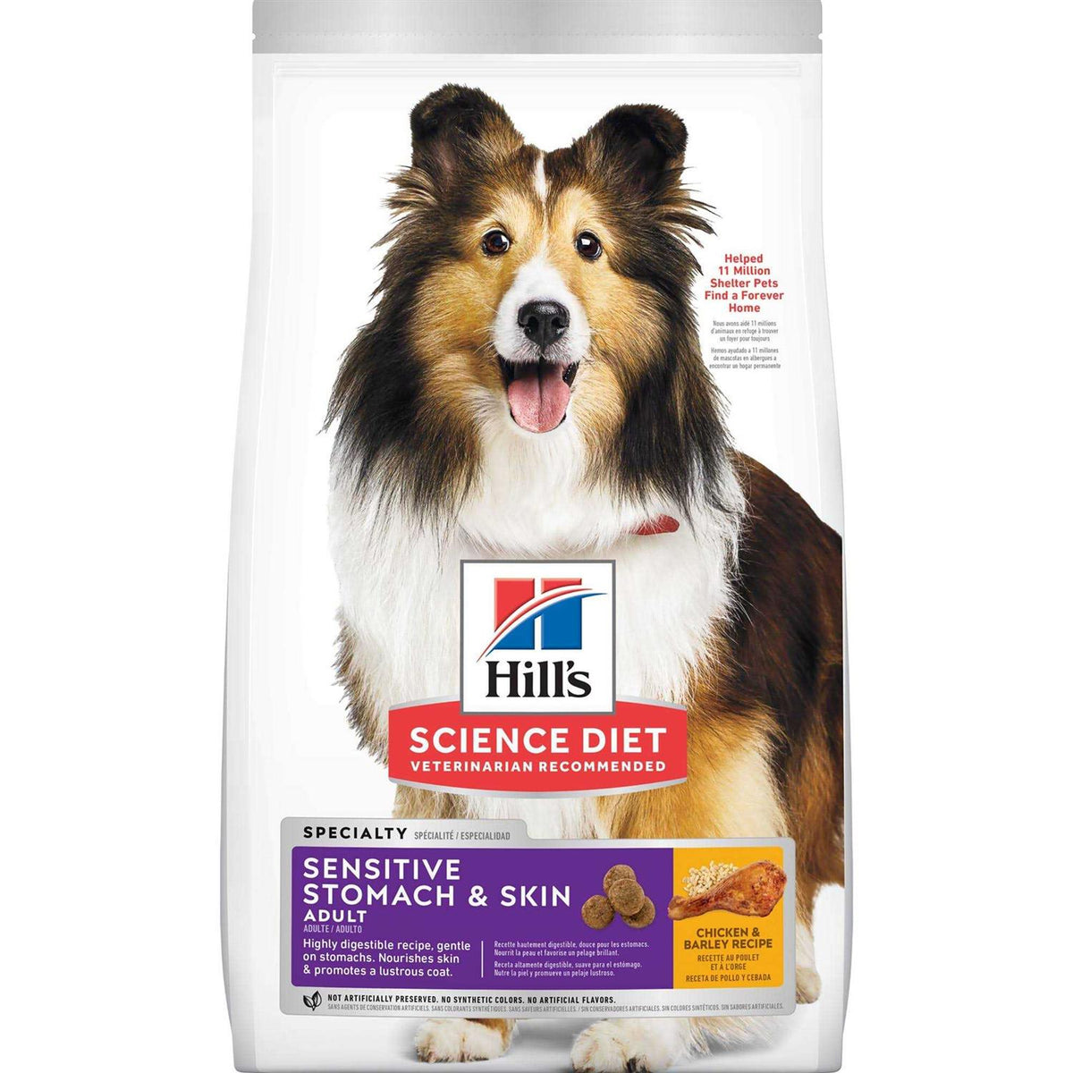 Sensitive Stomach & Skin Dry Dog Food O6037