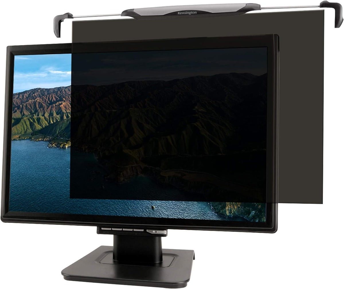 Black Privacy Screen for 20-Inch to 22-Inch Widescreen 16:10 Monitors Q181