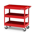 Red 3-Tray Rolling Tool Cart F5996