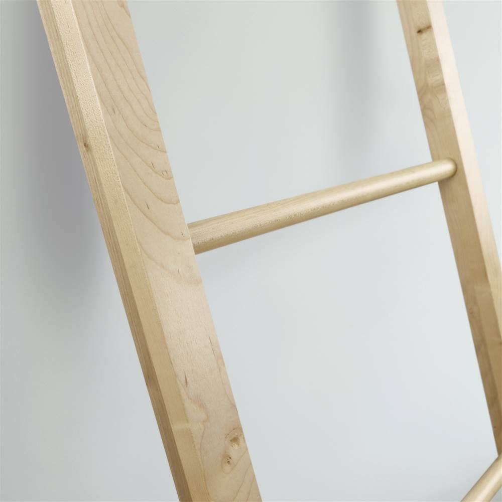Solid American Maple Decorative Ladder M936