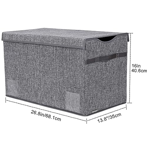 Collapsible Sturdy Storage Bins with Lids C28633