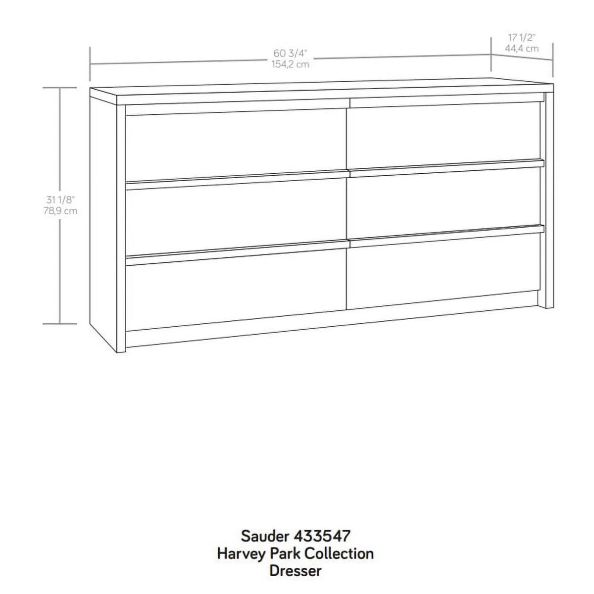 6 Drawer Dresser T573