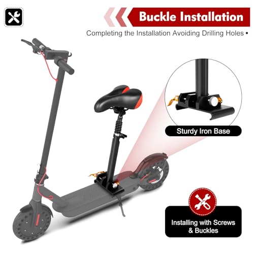 Adjustable Scooter Seat with Foam Cushion I6733