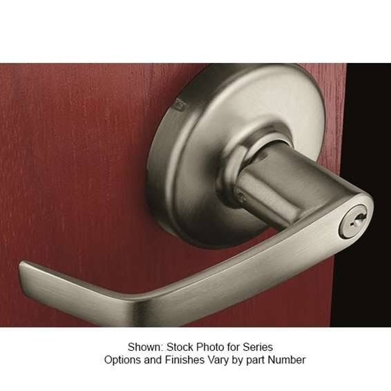 Bright Brass Cylindrical Lock M3752