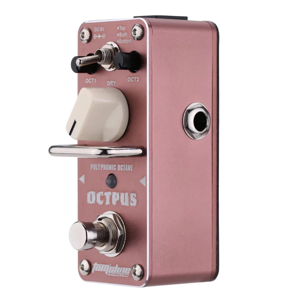 Octopus Polyphonic Octave Electric Guitar Effect Pedal Z6594