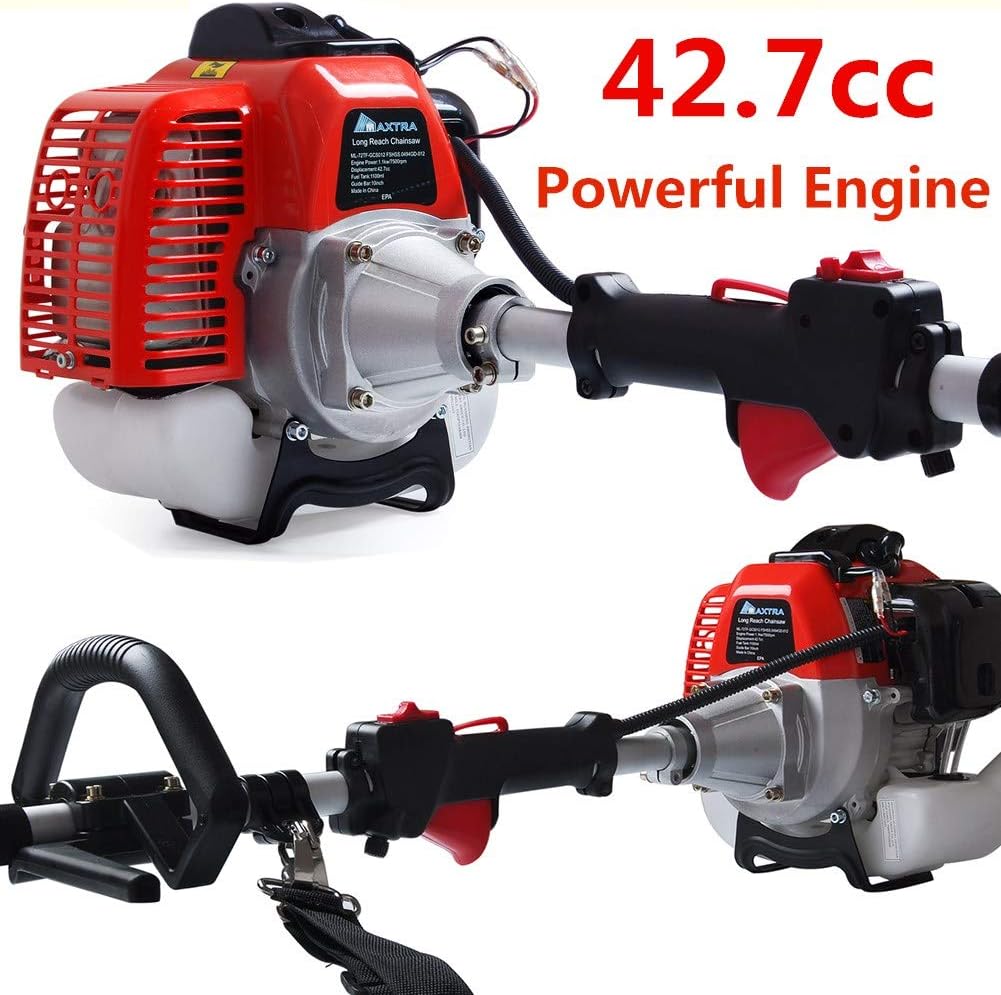 10 inch Gas Cordless Pole Saw with 3.6ft Extension D95885