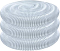 4 Inch x 20 Feet Flexible Clear View Heavy Duty PVC Hose Pack of 2 N369379