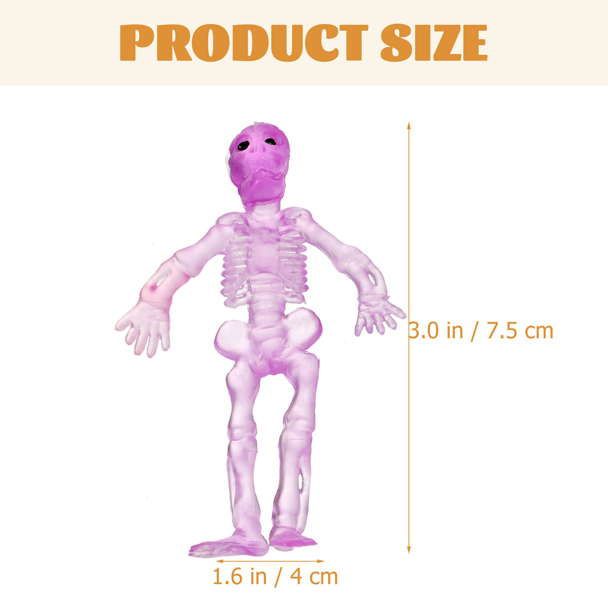 20 Pcs Colorful Stretchy Stress Toy Z79112