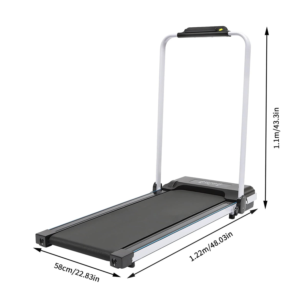 2 in 1 Folding Treadmill W1056