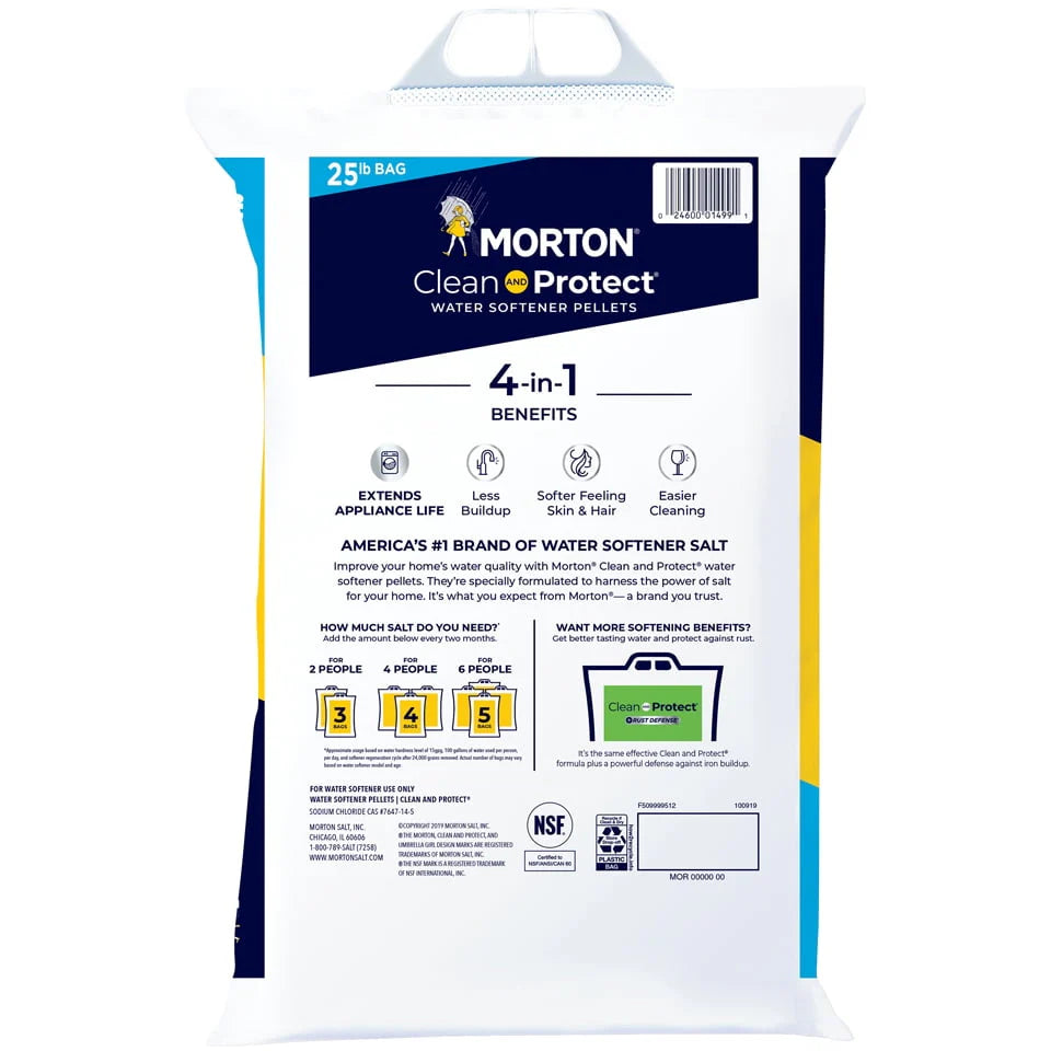 Salt Water Softener Pellets 25 lb Bag A170