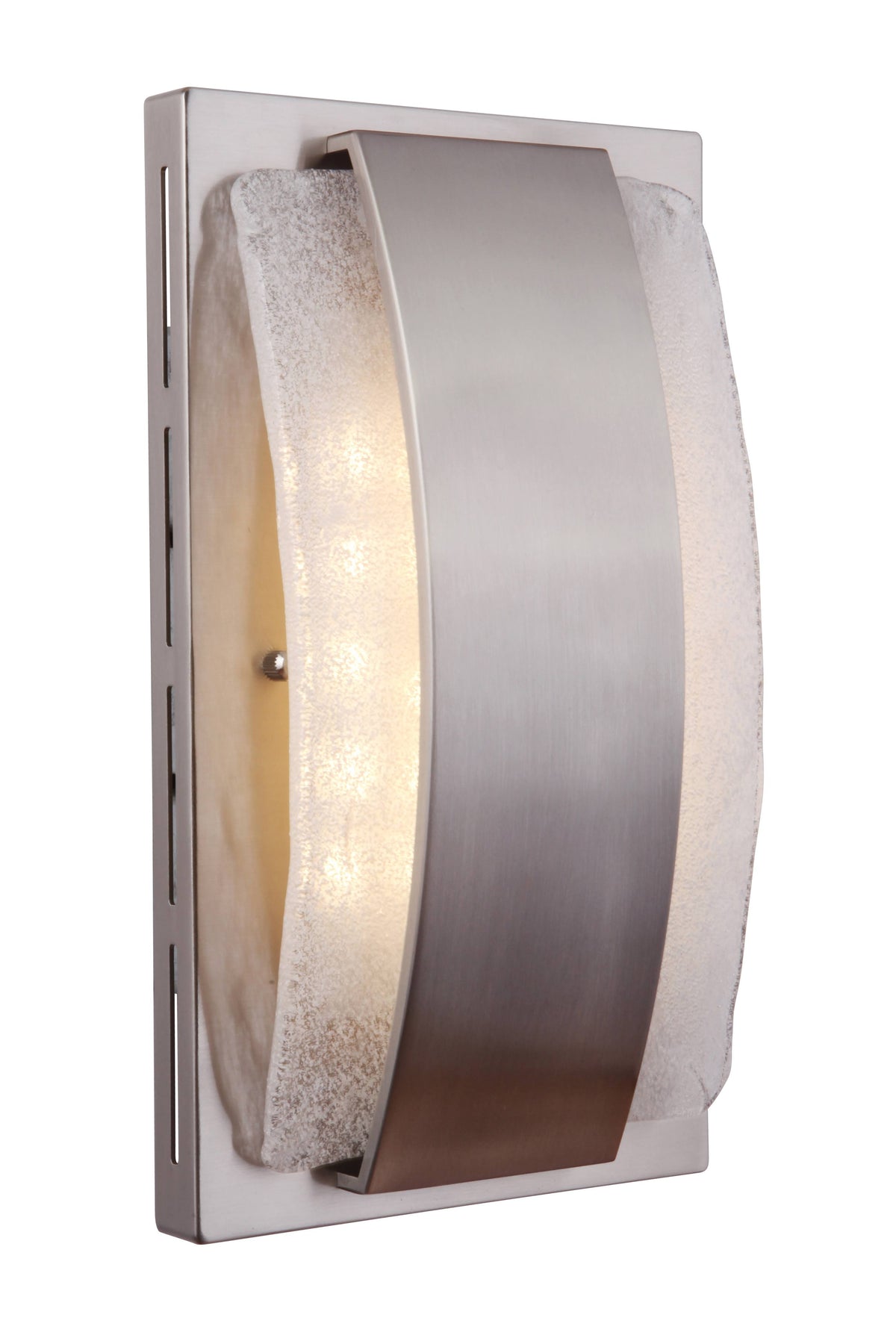 Recessed Brushed Polished Nickel Chime S158