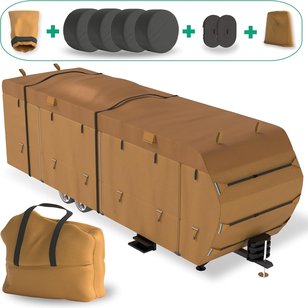 RV Trailer Covers with Storage Bag C163