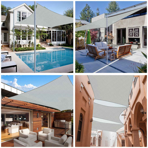 16x12' Rectangle Sun Shade Sail Canopy H7377