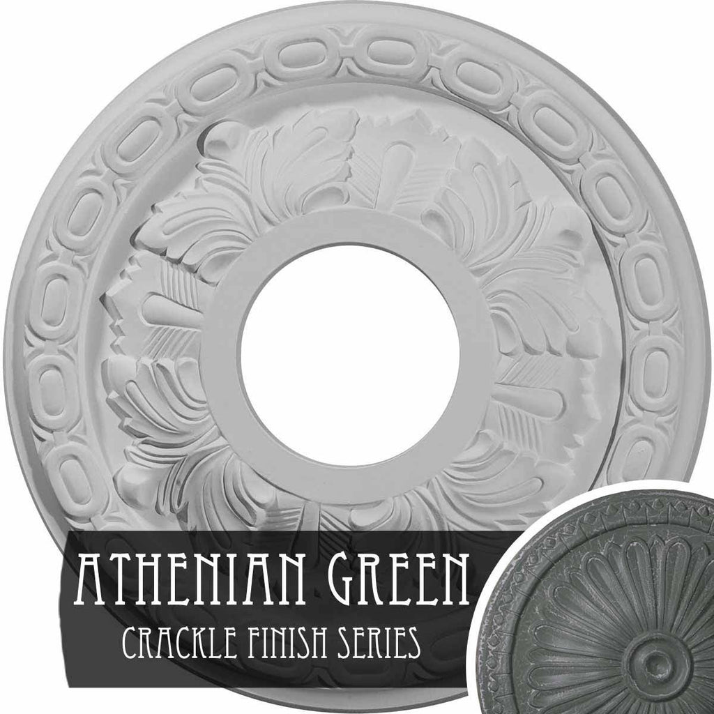 Antique Copper Leaf Ceiling Medallion D265103