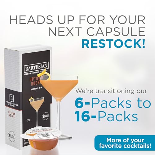 6 Packs Cocktail Machine and Flavor Capsules A454849