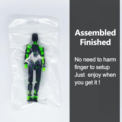 Black Green/Red Black Action Figure Set W2958