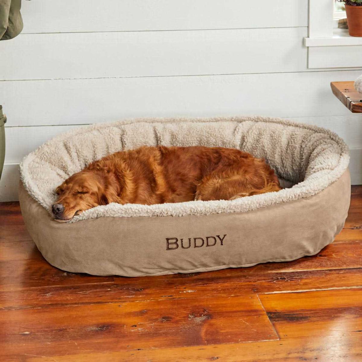 Wraparound Dog Bed with Fleece E1803