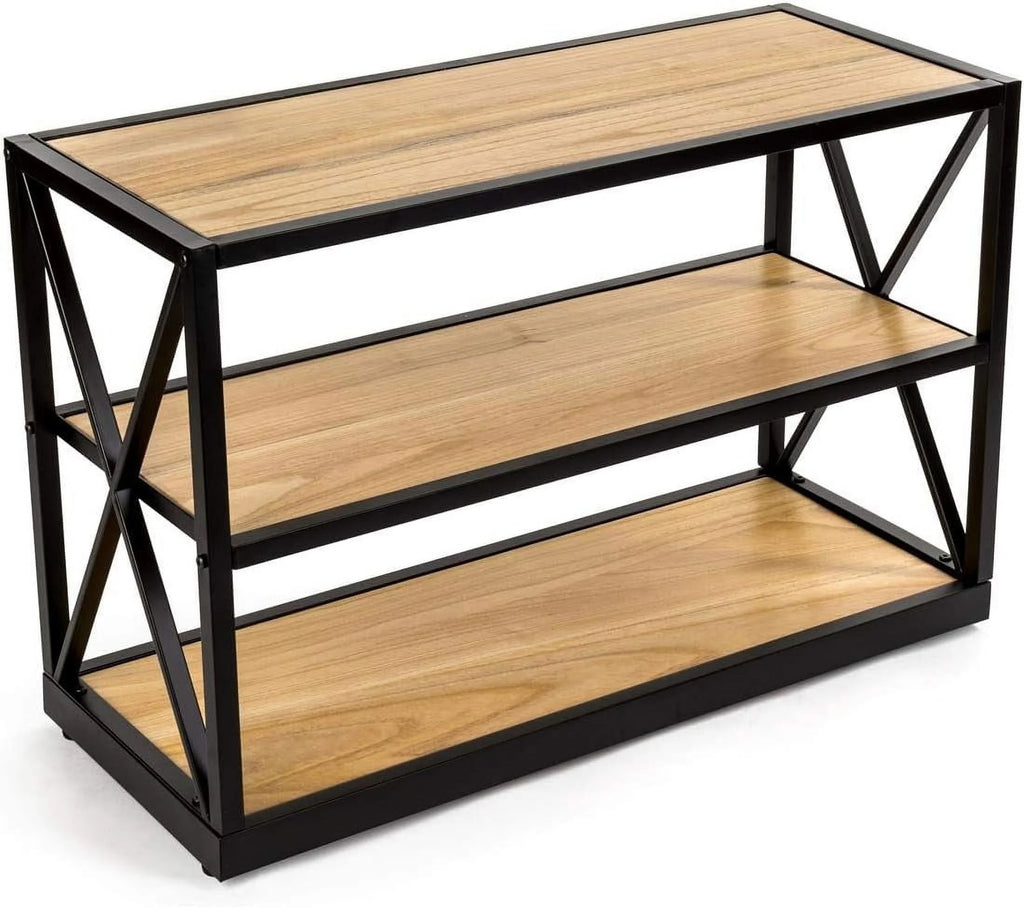 Industrial 3-Shelf Solid Pine Unit W5442