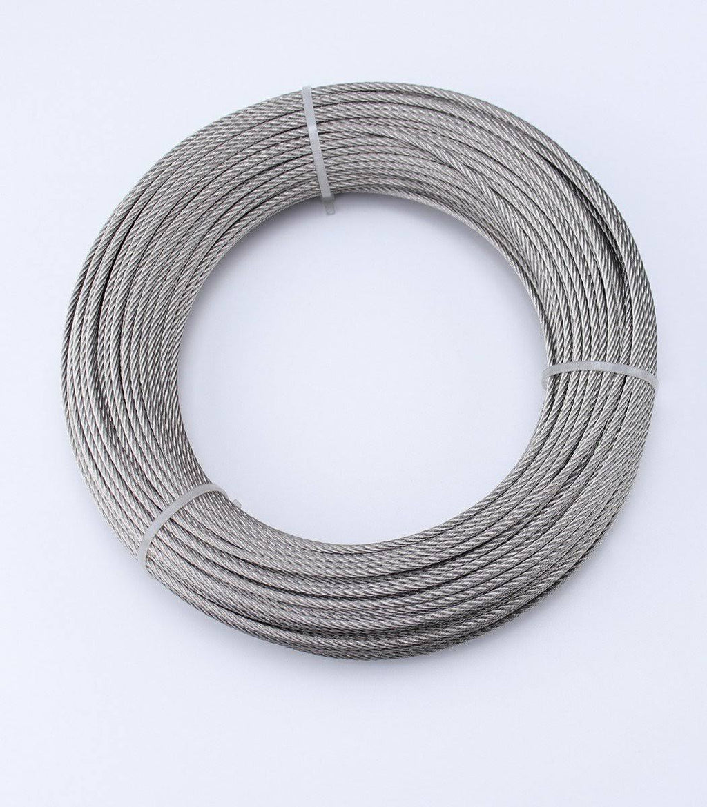 Stainless Steel Cable 1/8 inch T316 Marine Grade Wire Rope 7x7 Strands N635