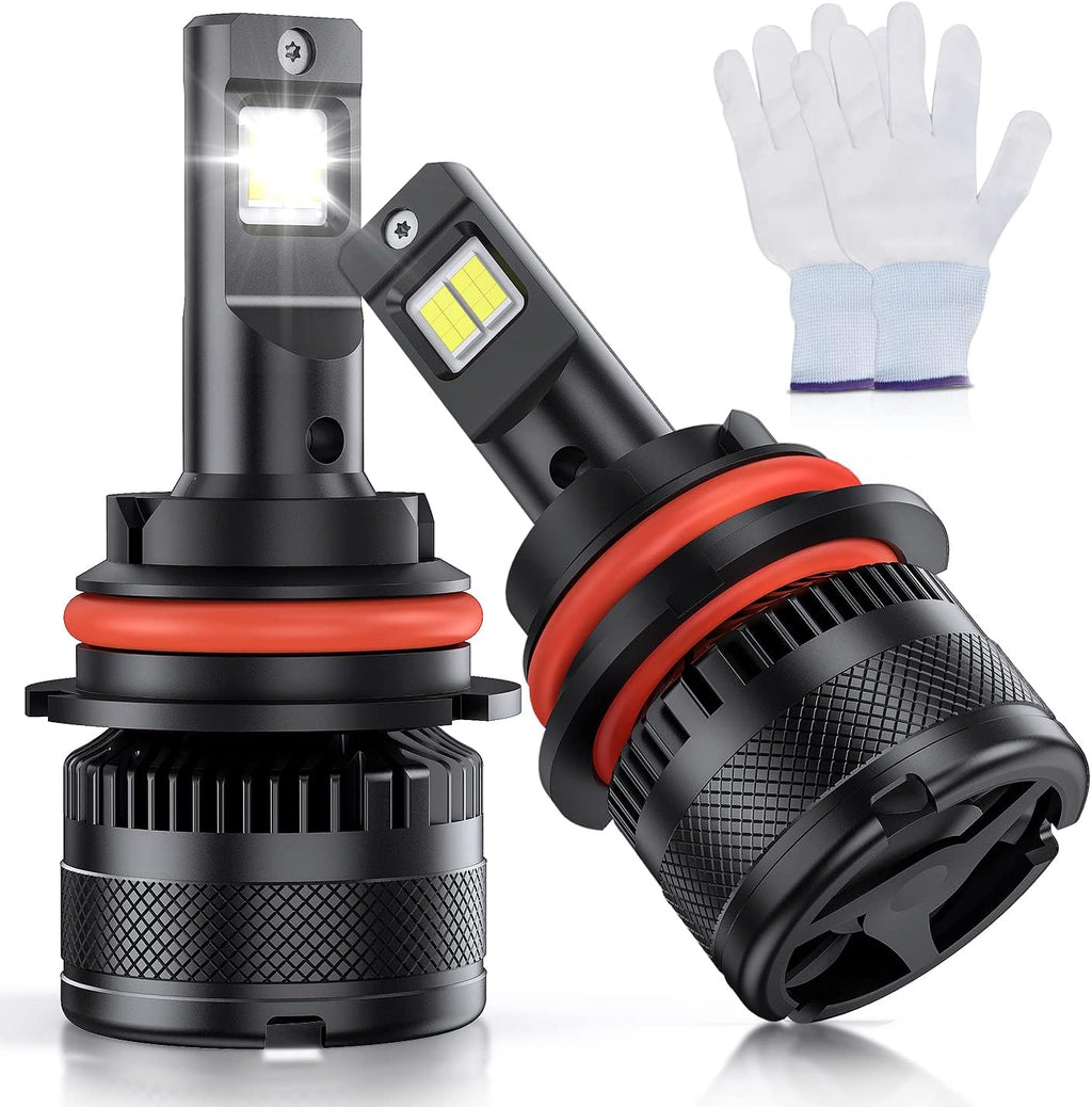 9007 LED Headlight Bulbs High Low Beam 6000K Cool White, Pack of 2 E26964