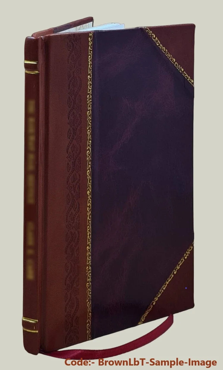 Illustrated instructions for the Bickford family knitting machine 1871 Leather Bound Z2953
