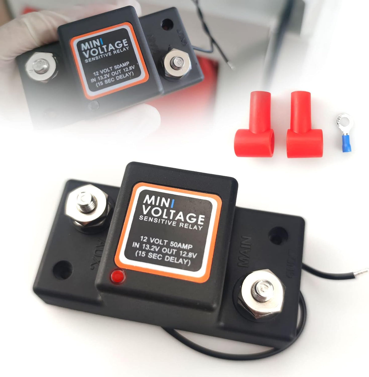 12V 140Amp Voltage Sensitive Relay N9146