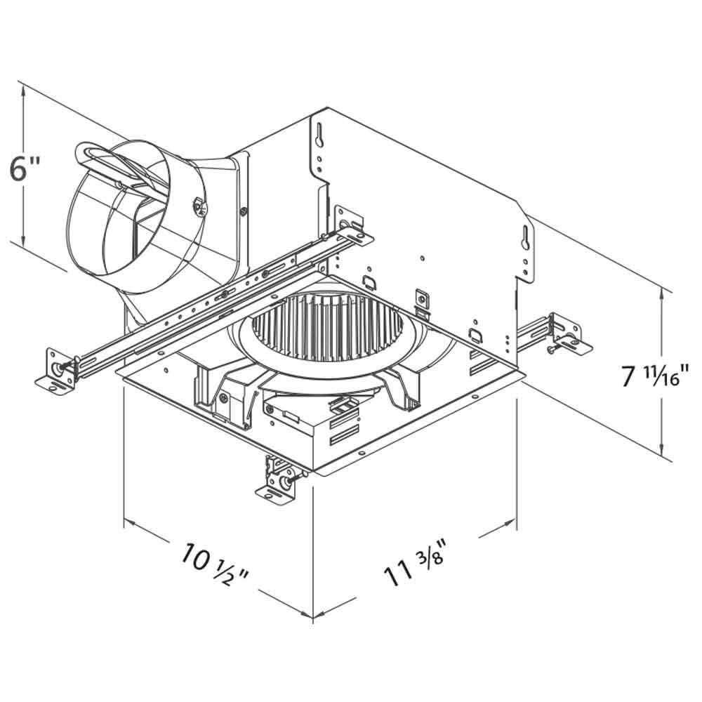 130 CFM Exhaust Fan X769