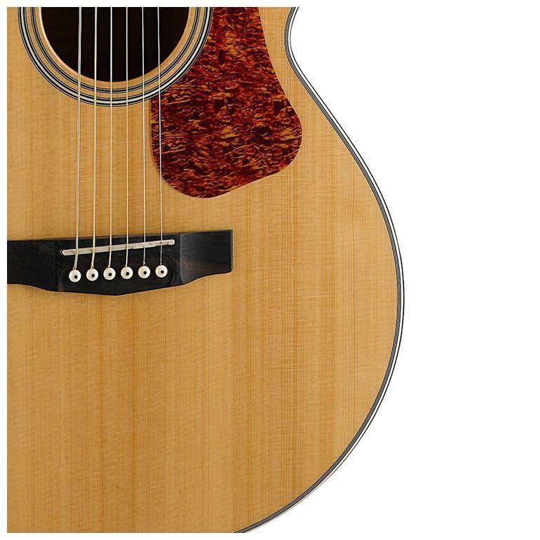 Natural Satin Solid Spruce Top Acoustic-Electric Guitar U46188