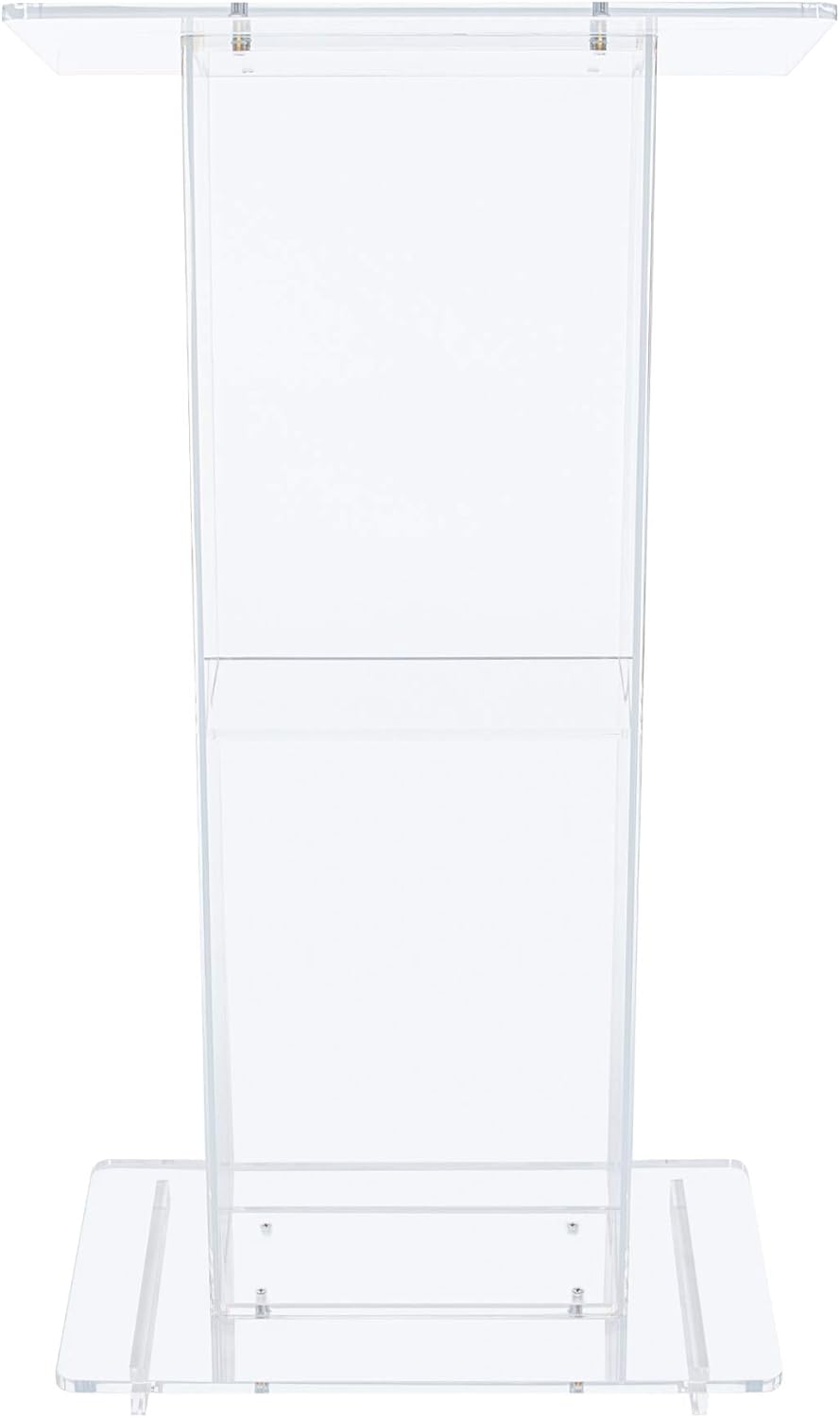 Clear Acrylic Lectern S916536