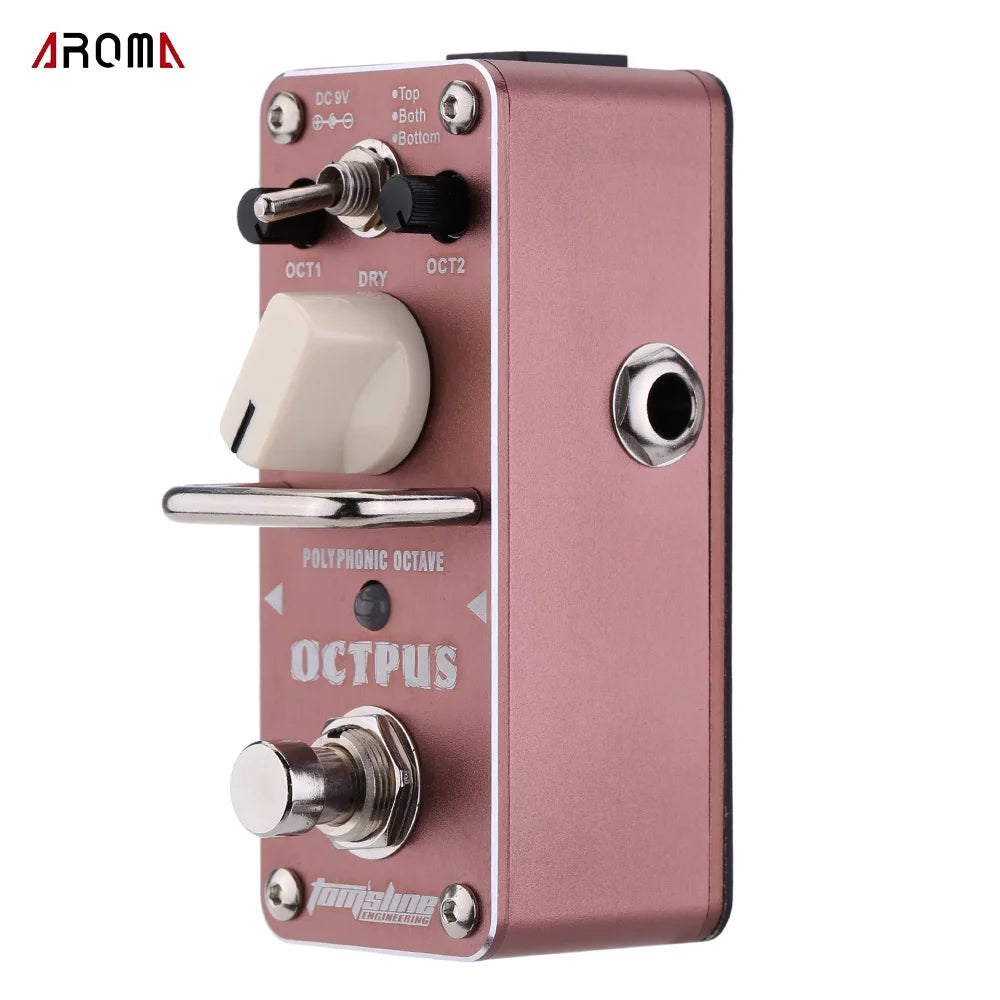 Octopus Polyphonic Octave Electric Guitar Effect Pedal Z6594
