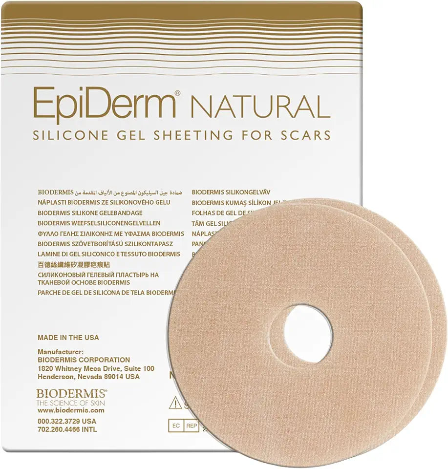 Washable Reusable Silicone Scar Sheets, 1 Pair A5208