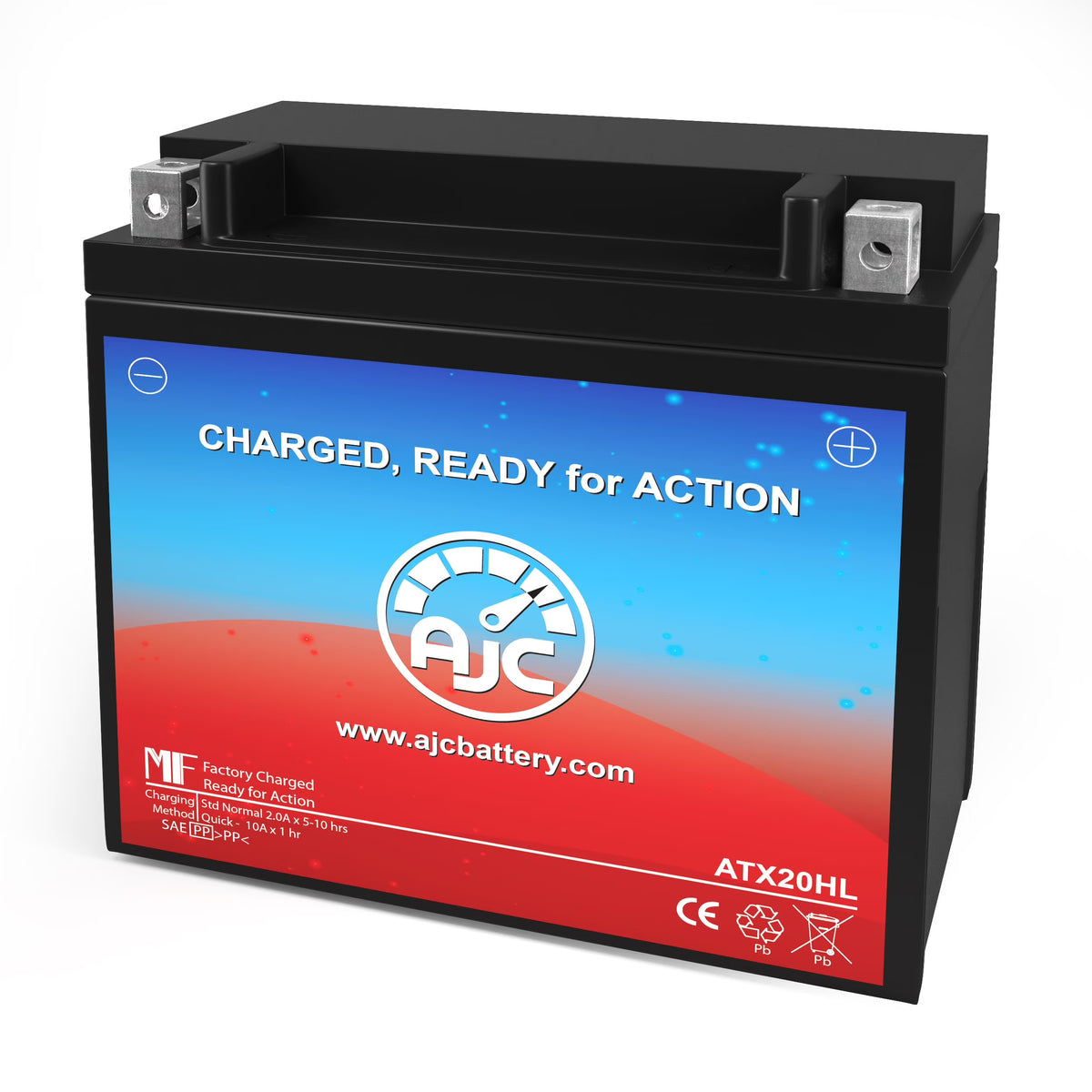AJC Brand Replacement Snowmobile Battery V588