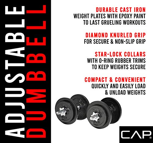 Adjustable Dumbbell Weight Set D79736