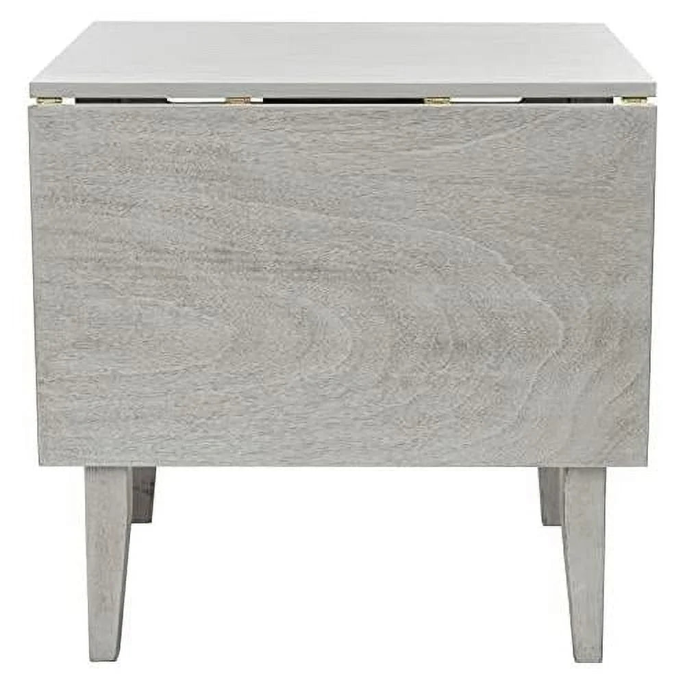 Dark Grey Drop End Leaf Dining Room Table G545462