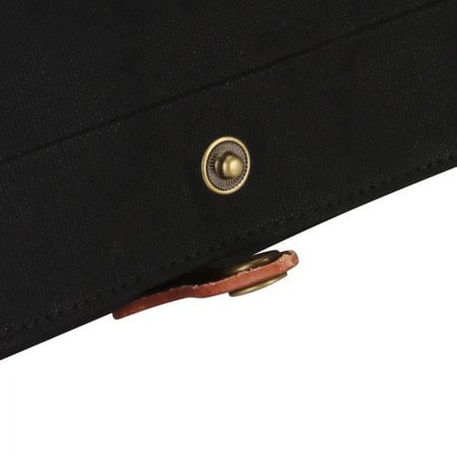 Canvas Black Bicycle Handlebar Bag N947