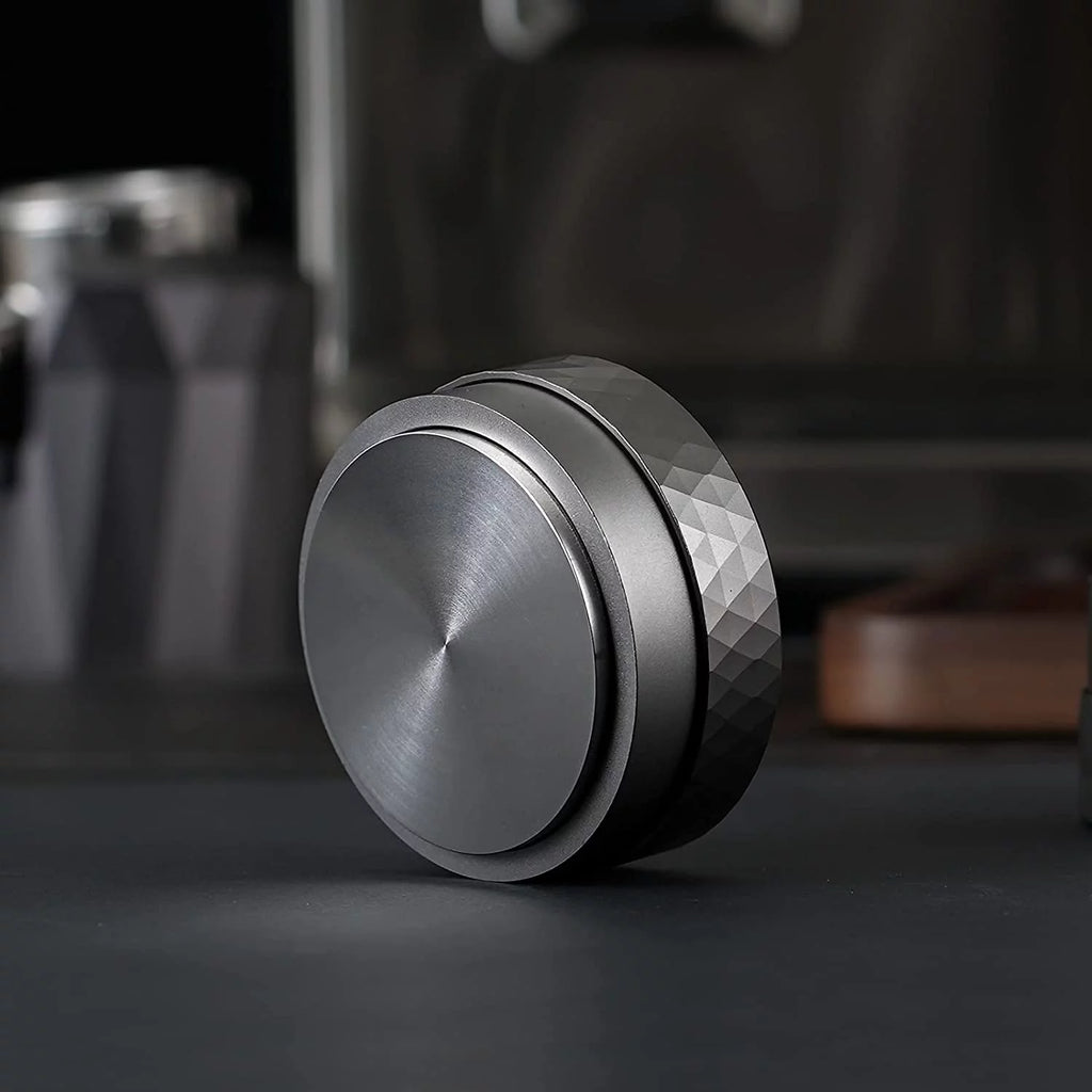 58mm Diamond Pattern Stainless Steel Coffee Tamper D1941