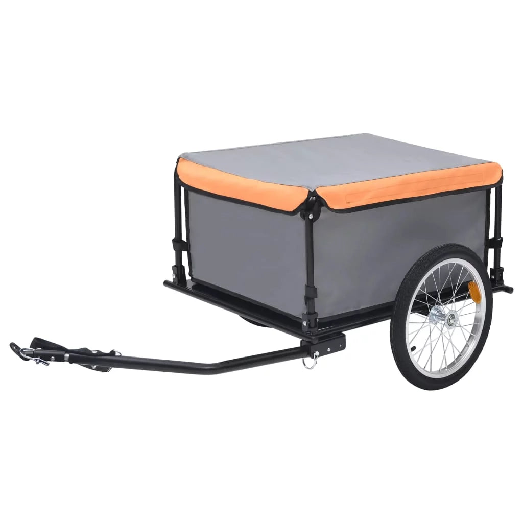 Bike Trailer Bicycle Cargo Trailer Steel and Polyester B210626