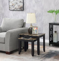 Brown Nesting End Table Q85508