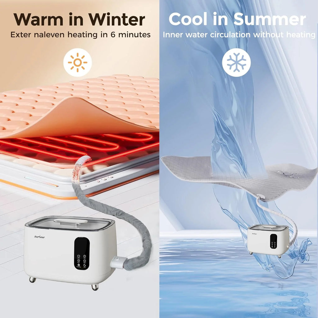 Water Heated Mattress Pad, 77" x 57" Machine Washable R22256
