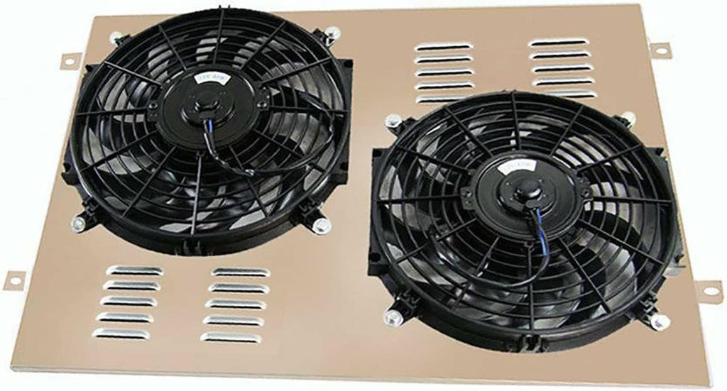 Aluminum Radiator Shroud 12" Fan for Ford F100 F250 F350 F150 N4274