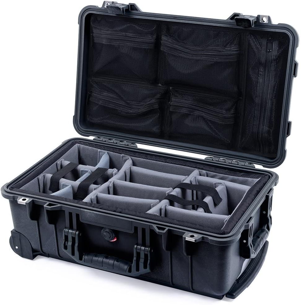 Black 1510 Case with Grey Dividers J1300
