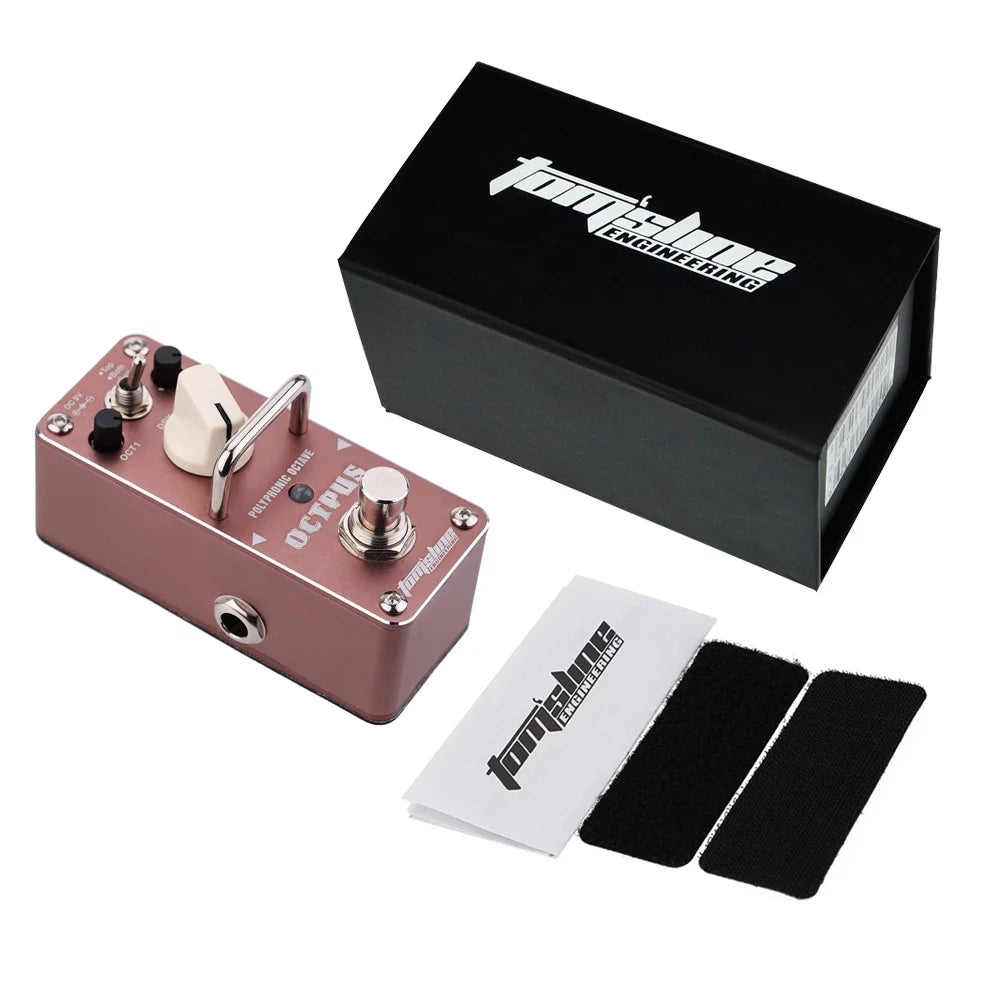 Octopus Polyphonic Octave Electric Guitar Effect Pedal Z6594