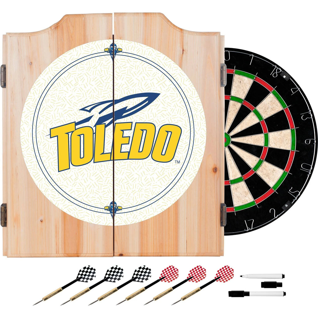 Wood Dart Cabinet Set H328600