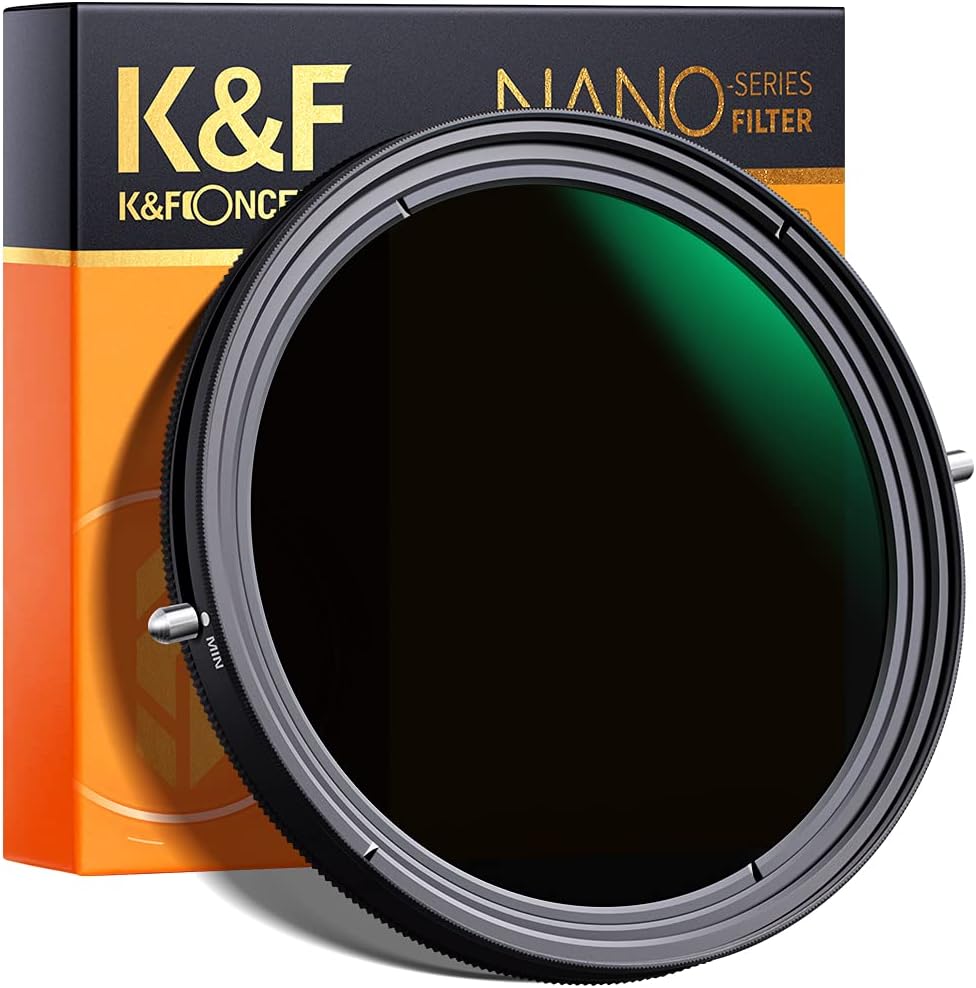 52mm Variable Fader ND2-ND32 ND Filter and CPL Circular Polarizing Filter 2 in 1 Pack of 2 F8065