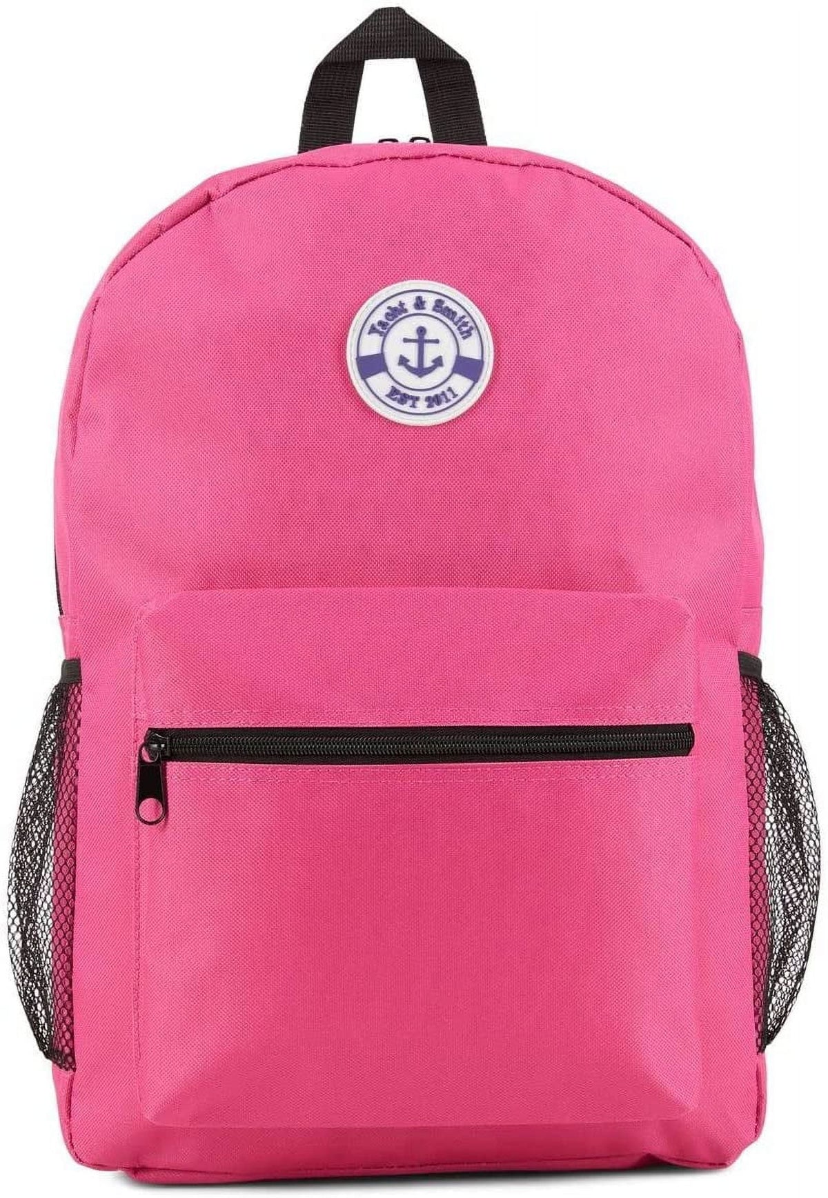 48 Pack 17 Inch Assorted Colors Water Resistant Backpacks V35896