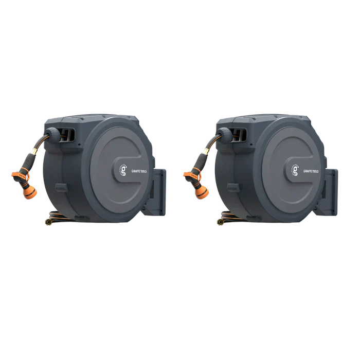 Retractable Garden Hose Reel 1/2in 130ft T3186