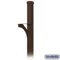 Bronze Decorative Mailbox Post X728